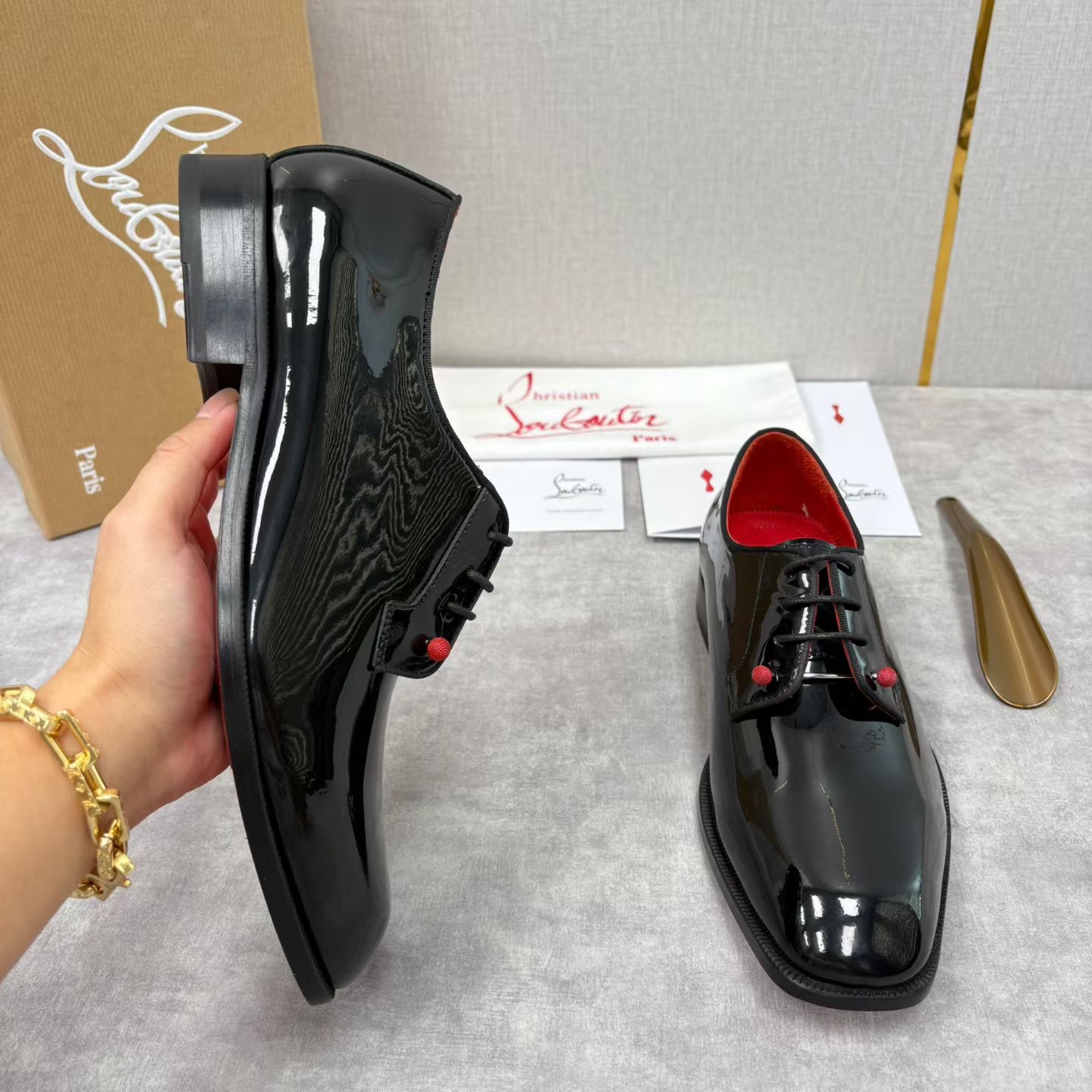 Cistian Louboutin shoe